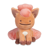 Officiële Pokemon center knuffel ditto transform Vulpix +/- 15cm